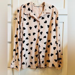 Lauren Conrad Hearts Blouse
